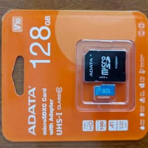 ADATA 128GB microSDXC UHS-I Class 10 Memory Card with Adapter