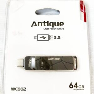 Antique 64GB USB 3.2 Type-C Dual OTG Flash Drive (WC002)