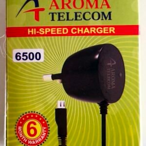 Aroma Telecom 6500 Hi-Speed Mobile Charger with Micro USB Cable