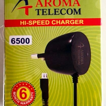 Aroma Telecom 6500 Hi-Speed Mobile Charger with Micro USB Cable