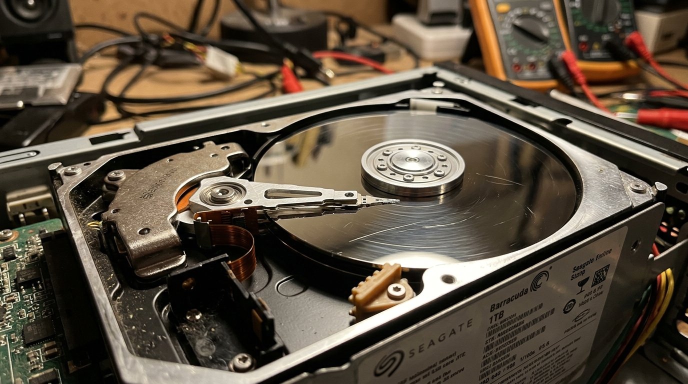 Clicking Sound from HDD হার্ড ড্রাইভের শব্দ।