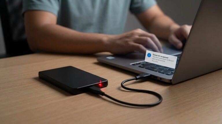 External HDD Not Detecting।