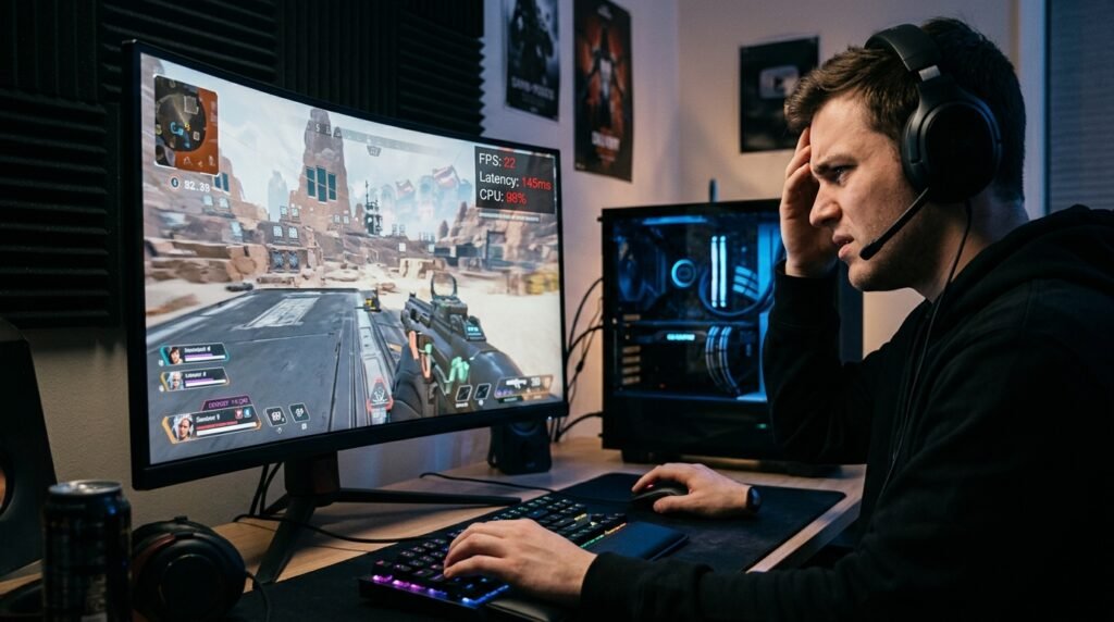 Game FPS Drop ও পারফরম্যান্স ল্যাগ।