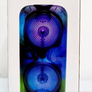 Greatnice GTS-2083 Portable Dual 3-Inch Wireless Bluetooth Speaker with 360° LED Light
