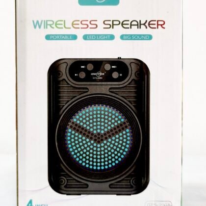 Greatnice GTS-2203 4-Inch Portable Wireless Bluetooth Speaker with LED Light