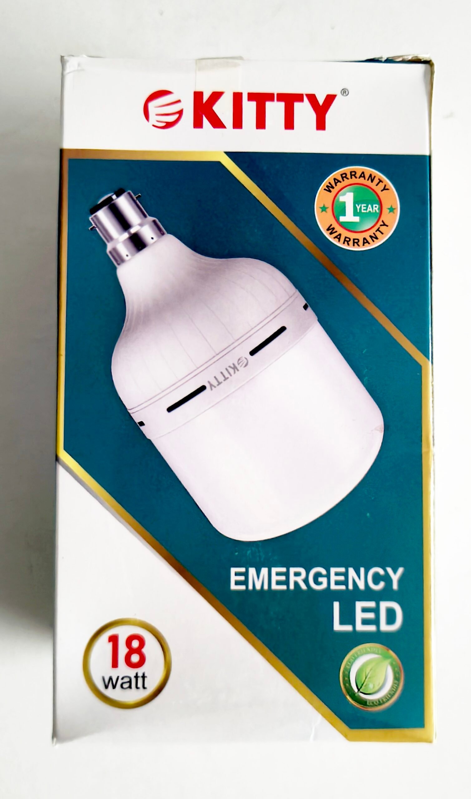 KITTY 10 Watt Emergency LED Light Bulb with 1 Year Warranty