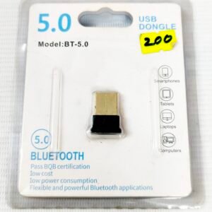 Mini USB Bluetooth 5.0 Wireless Dongle Adapter (Model BT-5.0)