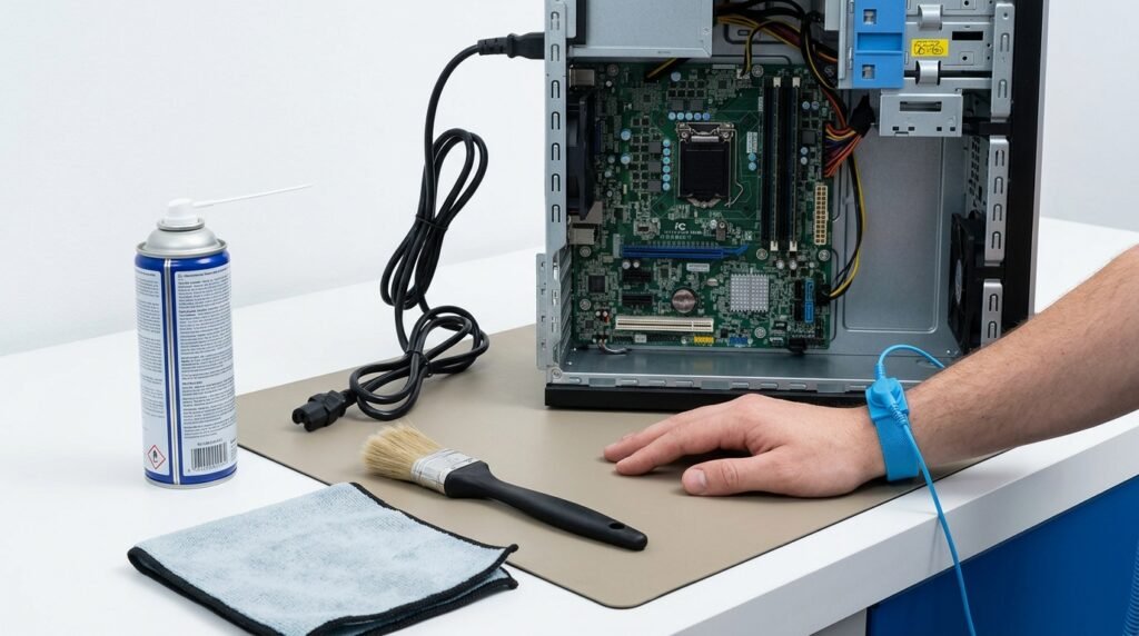 RAM Cleaning & Slot checking পদ্ধতি।