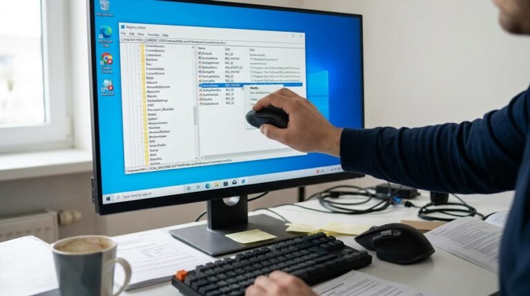 Registry Editor এর ভুল সেটিংস ঠিক করা।