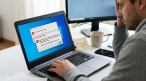 Remote desktop access problem from PC.