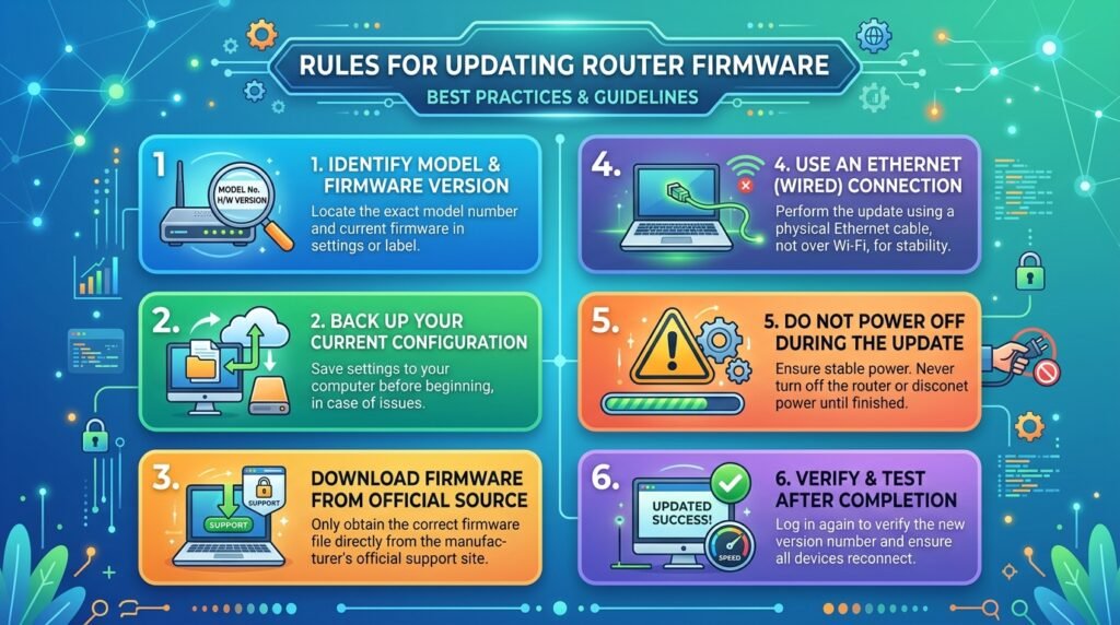  Router Firmware Update করার নিয়ম।