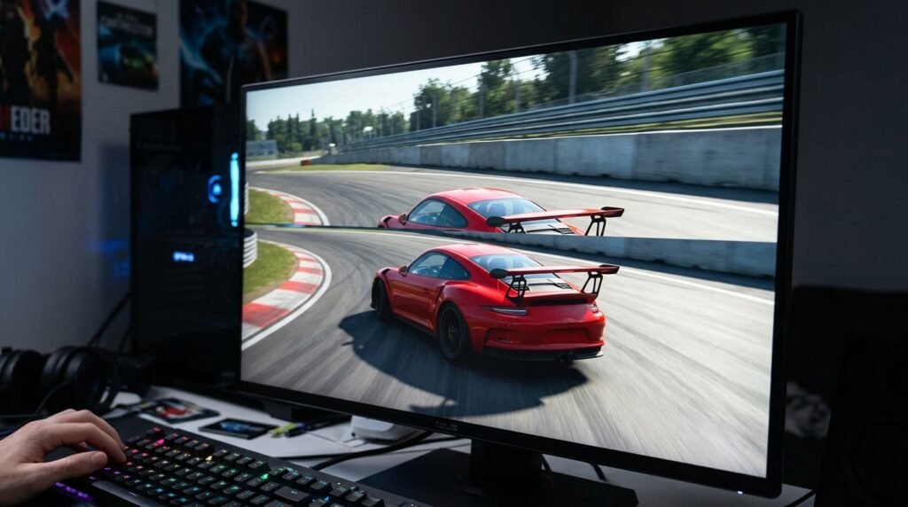  Screen Tearing গেমিং বা ভিডিওতে স্ক্রিন ফেটে যাওয়া।