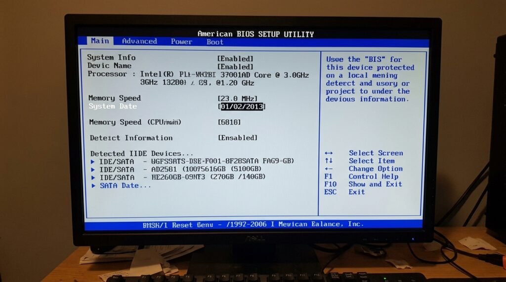Stuck in BIOS বারবার বায়োস স্ক্রিন আসা।