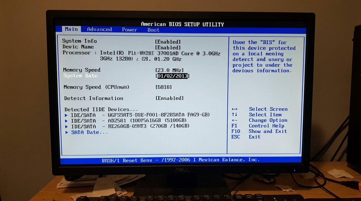 Stuck in BIOS বারবার বায়োস স্ক্রিন আসা।