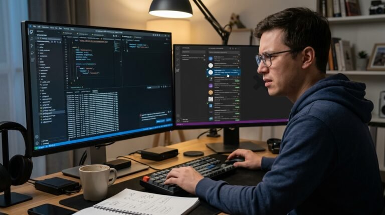  VS Code ল্যাগ ও এক্সটেনশন কনফ্লিক্ট।