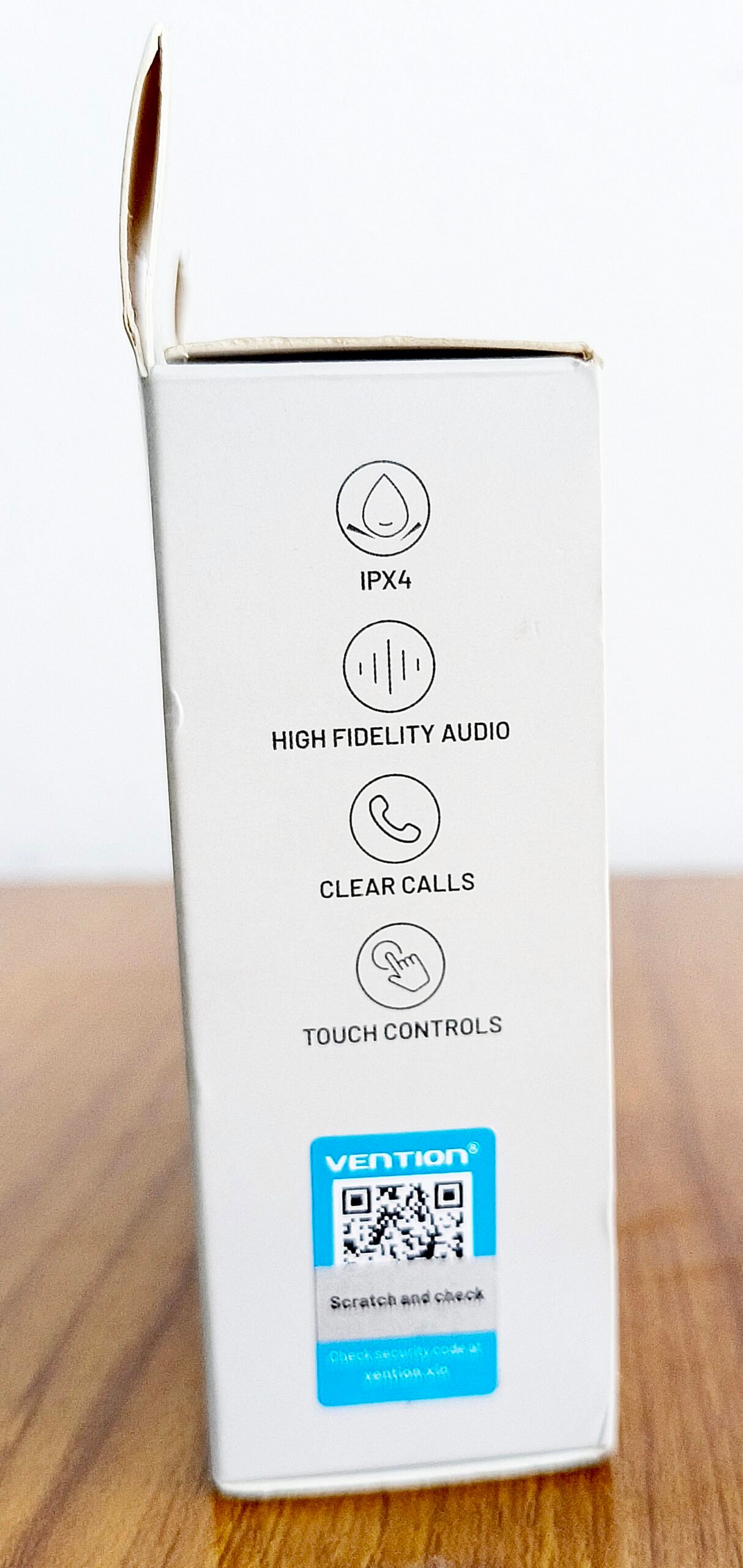 Vention Echo Lite E11 True Wireless Earbuds - White - Image 5