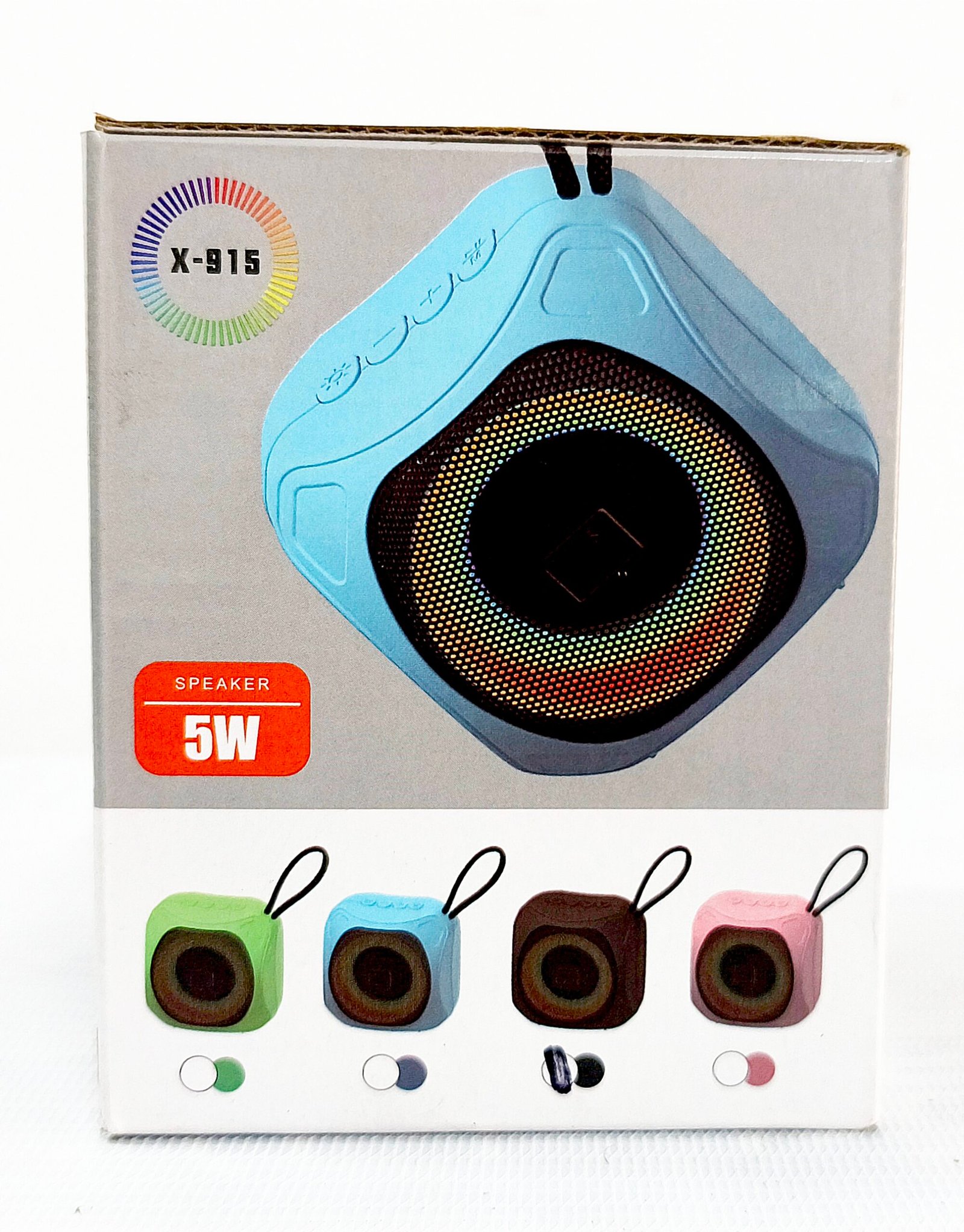 X-915 Mini RGB Portable Wireless Bluetooth Speaker with 5W Output - Image 2