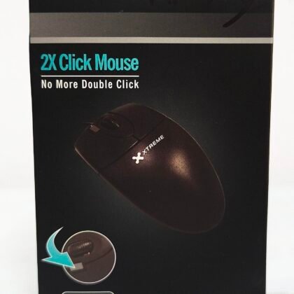 Xtreme M420D 2X Click Optical Wired Mouse