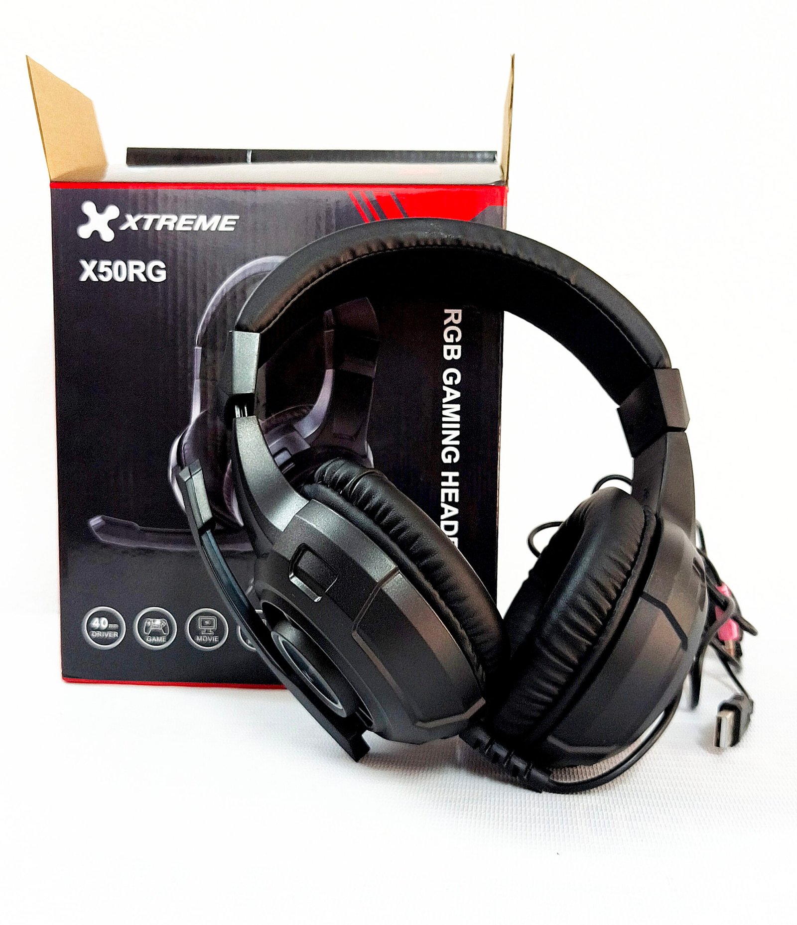 Xtreme S-Q90 Wired Multimedia Gaming Headphone with Mic - Image 2