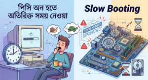Slow Booting: পিসি অন হতে অতিরিক্ত সময় নেওয়া।